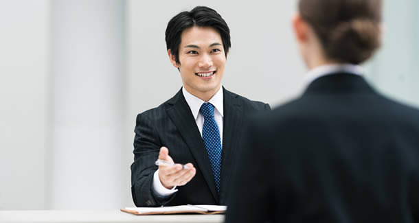 面接の調整も代行し、対策をしっかり行います！